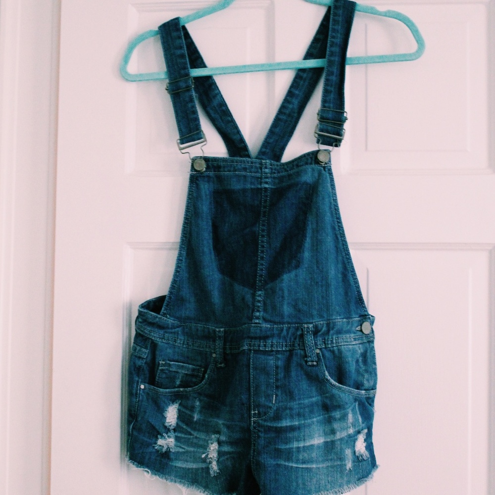 Denim Overalls